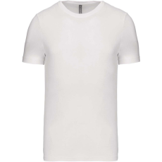 KARIBAN Férfi jersey rövid ujjú póló, Kariban KA356, White-4XL