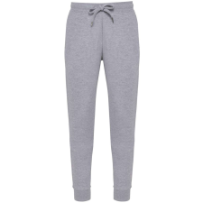 KARIBAN férfi jogging alsó organikus pamutból KA758, Oxford Grey-S munkaruha