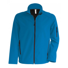 KARIBAN Férfi kabát Kariban KA401 Softshell Jacket -3XL, Aqua Blue férfi kabát, dzseki