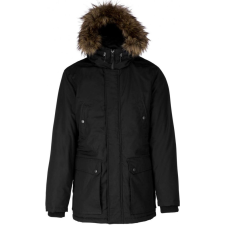 KARIBAN Férfi kabát Kariban KA621 Winter parka -4XL, Black férfi kabát, dzseki