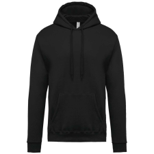KARIBAN Férfi kapucnis pulóver, Kariban KA476, Black-L férfi pulóver, kardigán