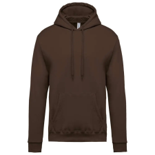 KARIBAN Férfi kapucnis pulóver, Kariban KA476, Chocolate-3XL férfi pulóver, kardigán