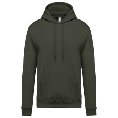 KARIBAN Férfi kapucnis pulóver, Kariban KA476, Dark Khaki-3XL