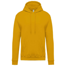 KARIBAN Férfi kapucnis pulóver, Kariban KA476, Dark Mustard-XS férfi pulóver, kardigán