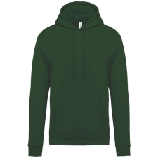 KARIBAN Férfi kapucnis pulóver, Kariban KA476, Forest Green-XS férfi pulóver, kardigán