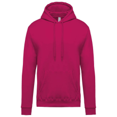 KARIBAN Férfi kapucnis pulóver, Kariban KA476, Fuchsia-2XL