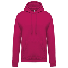KARIBAN Férfi kapucnis pulóver, Kariban KA476, Fuchsia-XS férfi pulóver, kardigán