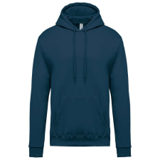KARIBAN Férfi kapucnis pulóver, Kariban KA476, Ink Blue-L férfi pulóver, kardigán