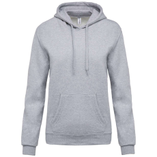 KARIBAN Férfi kapucnis pulóver, Kariban KA476, Oxford Grey-3XL
