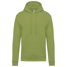KARIBAN Férfi kapucnis pulóver, Kariban KA476, Pistachio-XS férfi pulóver, kardigán