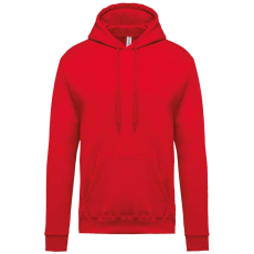 KARIBAN Férfi kapucnis pulóver, Kariban KA476, Red-4XL
