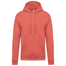 KARIBAN Férfi kapucnis pulóver, Kariban KA476, True Coral-3XL férfi pulóver, kardigán