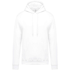 KARIBAN Férfi kapucnis pulóver, Kariban KA476, White-M