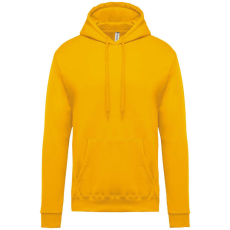 KARIBAN Férfi kapucnis pulóver, Kariban KA476, Yellow-M