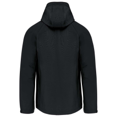 KARIBAN Férfi kapucnis softshell dzseki, Kariban KA413, Black-S