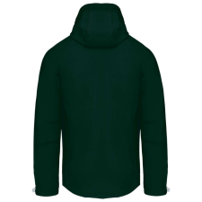 KARIBAN Férfi kapucnis softshell dzseki, Kariban KA413, Bottle Green-2XL férfi kabát, dzseki