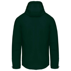KARIBAN Férfi kapucnis softshell dzseki, Kariban KA413, Bottle Green-L