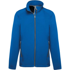 KARIBAN férfi két rétegű softshell dzseki KA424, Light Royal Blue-XL férfi kabát, dzseki
