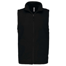 KARIBAN Férfi LUCA polár mellény, Kariban KA913, Black-S férfi mellény