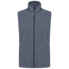 KARIBAN Férfi LUCA polár mellény, Kariban KA913, French Navy Heather-3XL