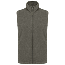 KARIBAN Férfi LUCA polár mellény, Kariban KA913, Green Marble Heather-2XL