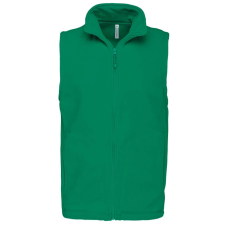 KARIBAN Férfi LUCA polár mellény, Kariban KA913, Kelly Green-S férfi mellény