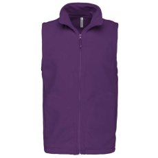 KARIBAN Férfi LUCA polár mellény, Kariban KA913, Purple-3XL