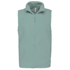 KARIBAN Férfi LUCA polár mellény, Kariban KA913, Sage-XL