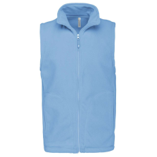 KARIBAN Férfi LUCA polár mellény, Kariban KA913, Sky Blue-L