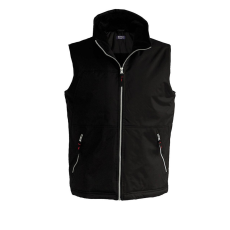 KARIBAN Férfi mellény pvc bevonattal, Kariban KA659, Black-XL