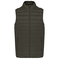 KARIBAN Férfi mellény ultrakönnyű, Kariban KA6113, Dark Khaki-3XL