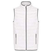 KARIBAN Férfi mellény ultrakönnyű, Kariban KA6113, White-L férfi mellény