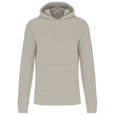 KARIBAN Férfi organikus kapucnis pulóver, Kariban KA4027, Clay-4XL