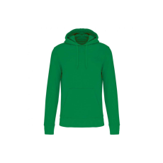 KARIBAN Férfi organikus kapucnis pulóver, Kariban KA4027, Kelly Green-4XL