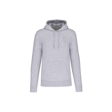 KARIBAN Férfi organikus kapucnis pulóver, Kariban KA4027, Oxford Grey-5XL