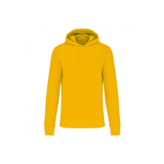 KARIBAN Férfi organikus kapucnis pulóver, Kariban KA4027, Yellow-5XL