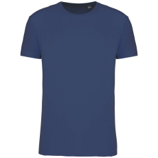 KARIBAN Férfi organikus rövid ujjú póló, Kariban KA3025IC, Deep Blue-XL