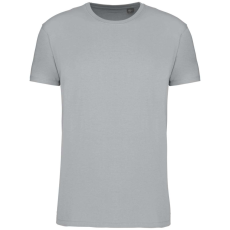 KARIBAN Férfi organikus rövid ujjú póló, Kariban KA3025IC, Snow Grey-L