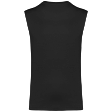 KARIBAN Férfi organikus széles vállú ujjatlan póló, Kariban KA3022IC, Black-3XL férfi póló
