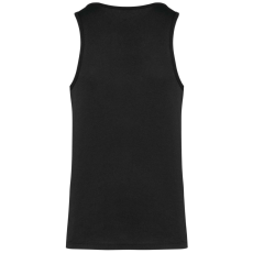 KARIBAN Férfi organikus ujjatlan póló, Kariban KA3023IC, Black-M