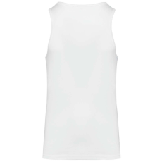 KARIBAN Férfi organikus ujjatlan póló, Kariban KA3023IC, White-M