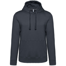 KARIBAN Férfi vastag kapucnis pulóver, Kariban KA489, Dark Grey-S