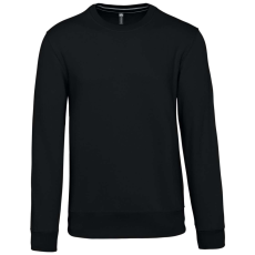 KARIBAN Férfi vastag környakas pulóver, Kariban KA488, Black-4XL