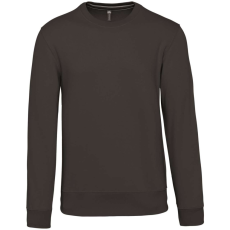 KARIBAN Férfi vastag környakas pulóver, Kariban KA488, Dark Grey-XS