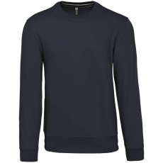 KARIBAN Férfi vastag környakas pulóver, Kariban KA488, Navy-4XL