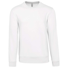 KARIBAN Férfi vastag környakas pulóver, Kariban KA488, White-L