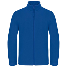 KARIBAN Gyermek cipzáras mikropolár pulóver, Kariban KA920, Royal Blue-8/10 gyerek pulóver, kardigán