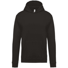 KARIBAN Gyermek kapucnis pulóver, Kariban KA477, Black-8/10