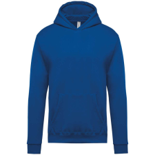 KARIBAN Gyermek kapucnis pulóver, Kariban KA477, Light Royal Blue-12/14 gyerek pulóver, kardigán