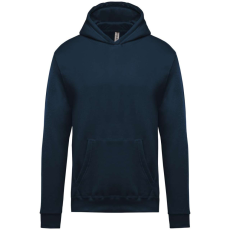 KARIBAN Gyermek kapucnis pulóver, Kariban KA477, Navy-10/12
